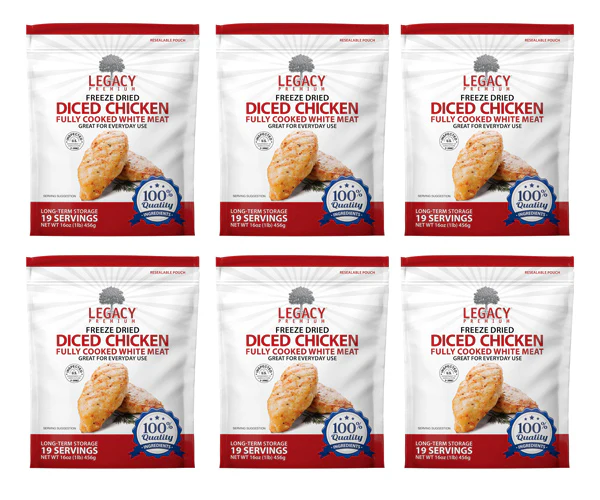 100% USDA Freeze Dried Chicken Dices - Image 5