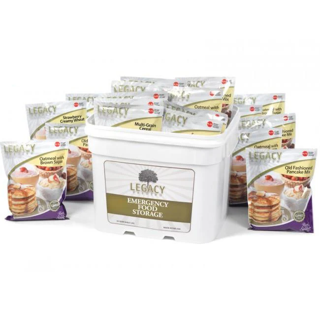 120 Serving Breakfast Bucket - 36 lbs - Image 10