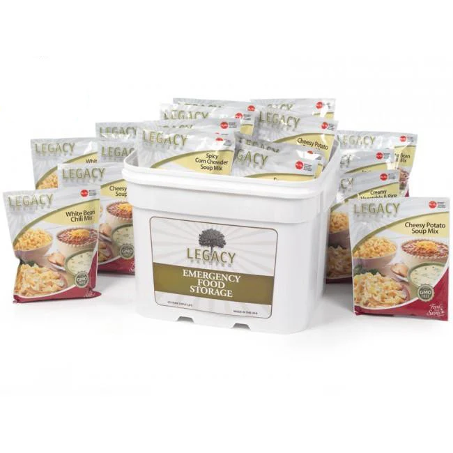 120 Serving Gluten Free Entree Bucket - 27 lbs - Image 8