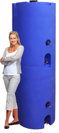 160 Gallon Emergency Water Storage Tanks with Water Treatment Kit - Image 3