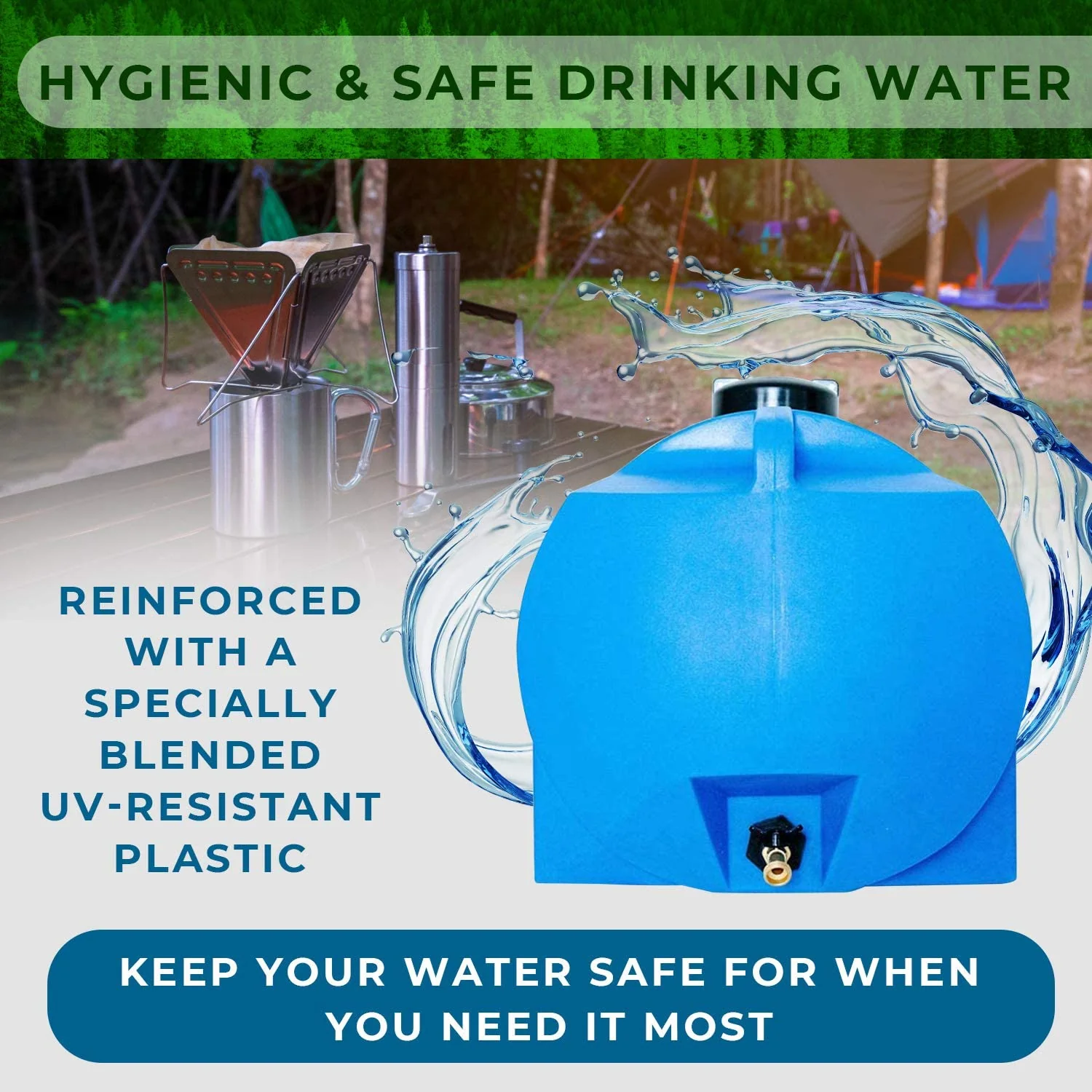 35 Gallon Utility Water Storage Tank - Image 7