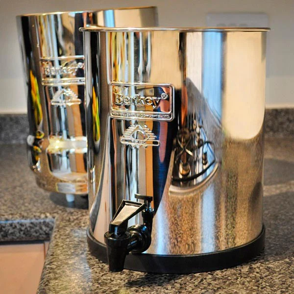 Big Berkey Stainless Steel Drip Filter System - 2 Black Berkey Filters (approx. 6000 gal.) - Image 4