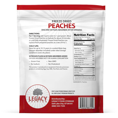 Freeze Dried Peaches - Image 2