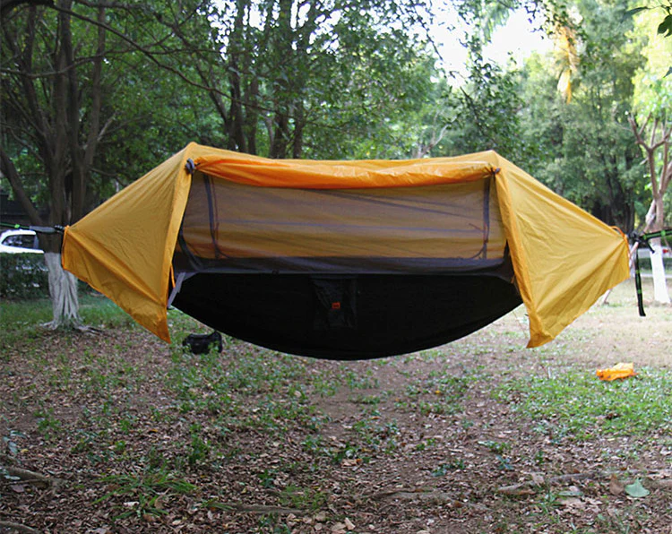 Hammock Tent - Built-in Mosquito Net and Rain Fly - Image 5