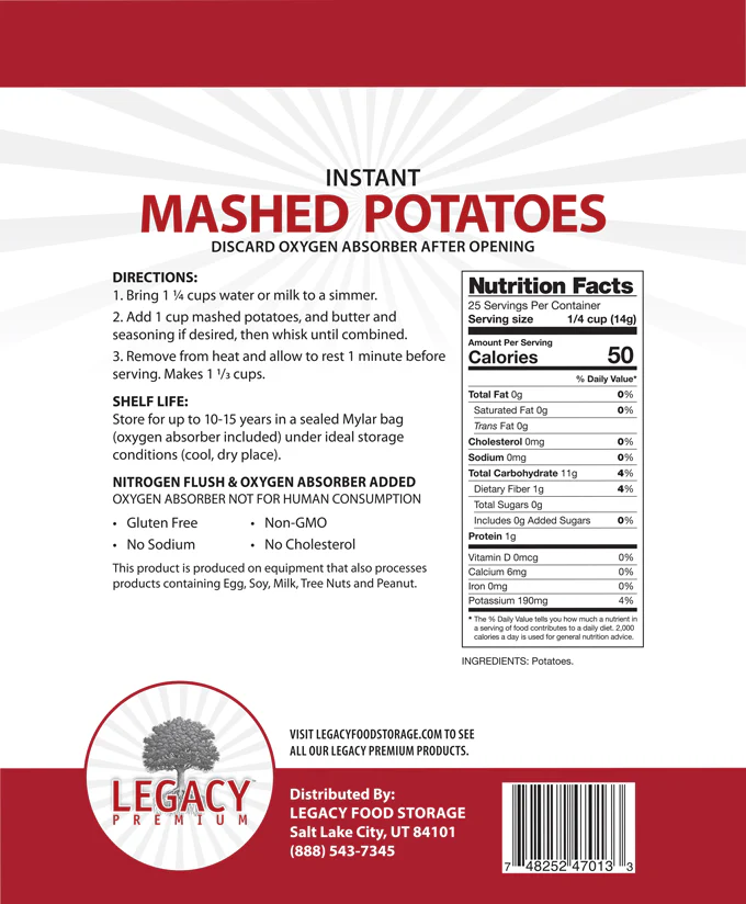 Instant Mashed Potatoes - Image 3
