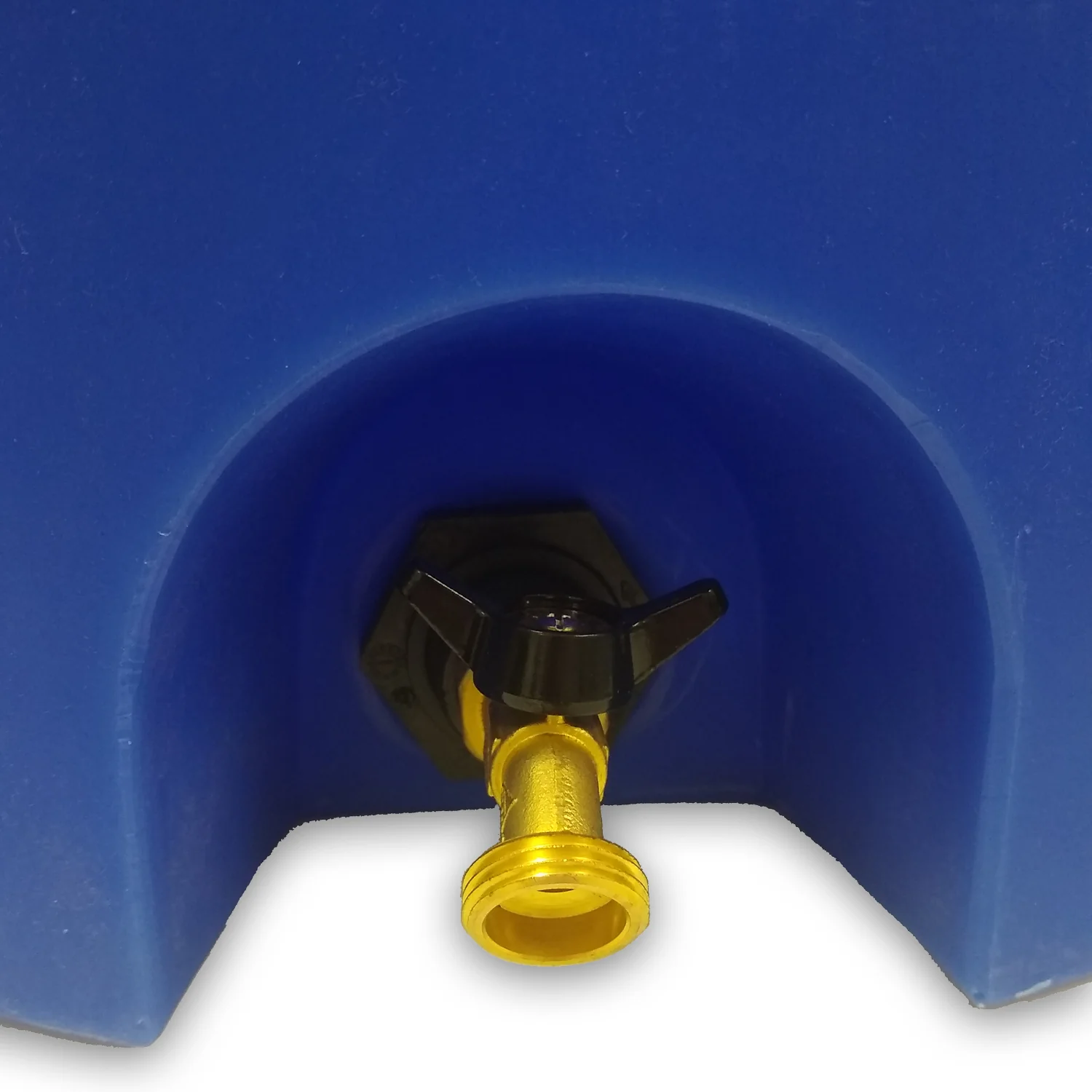 30 Gallon Stackable Water Storage Tank w/ Water Treatment - Image 3